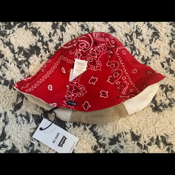 Re/done 70’s reversible tulip hat - Picture 5 of 6